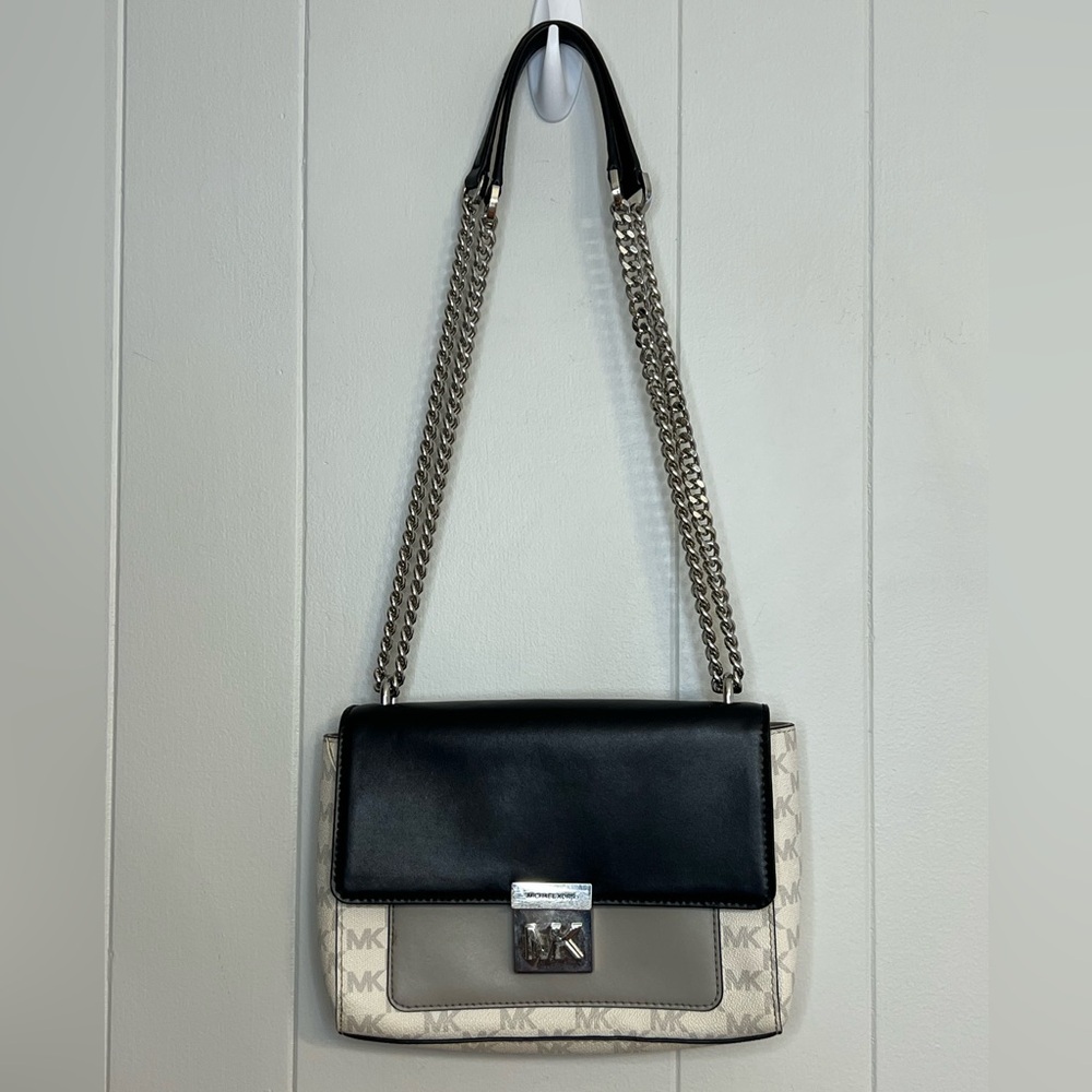 Michael Michael‎ Kors Medium Mindy Flap Shoulder / Crossbody Bag